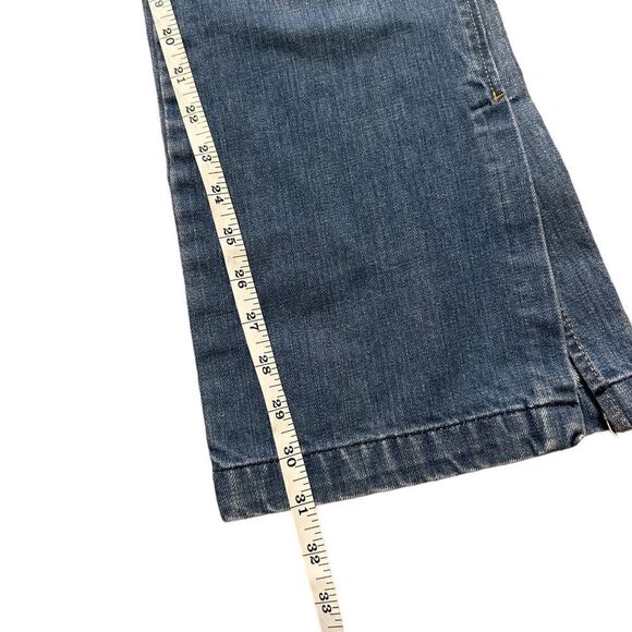 Vintage Y2K 7 for All Mankind 100% Cotton Flare Jeans Size 28 - Picture 15 of 16